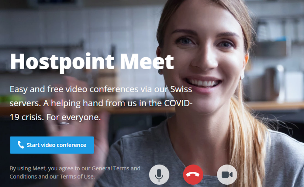 Hostpoint Meet Screenshot 1