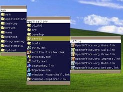 fluxbox menu 4 windows Screenshot 2