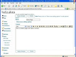 editing a simple page