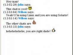 Example of hotchat conversation