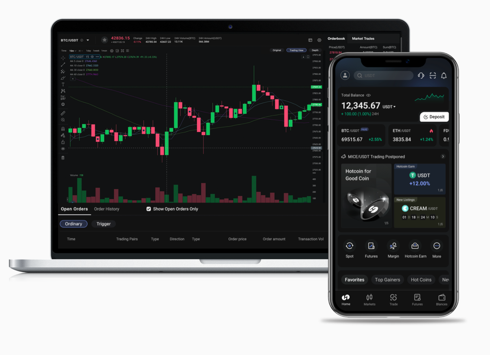 Hotcoin Screenshot 1