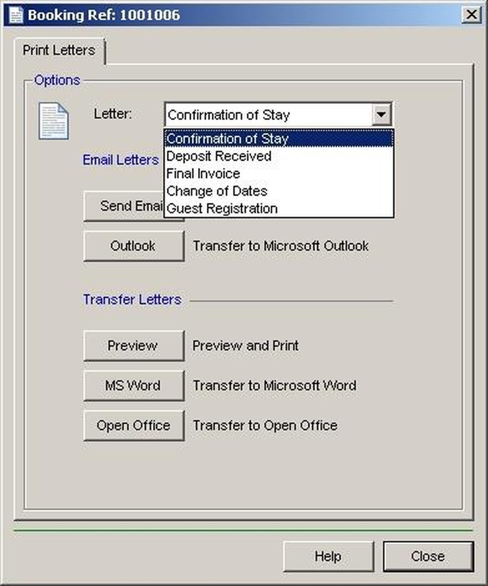 Hotel Booking System Screenshot 1