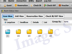 Imagic Hotel Management Software Screenshot 1