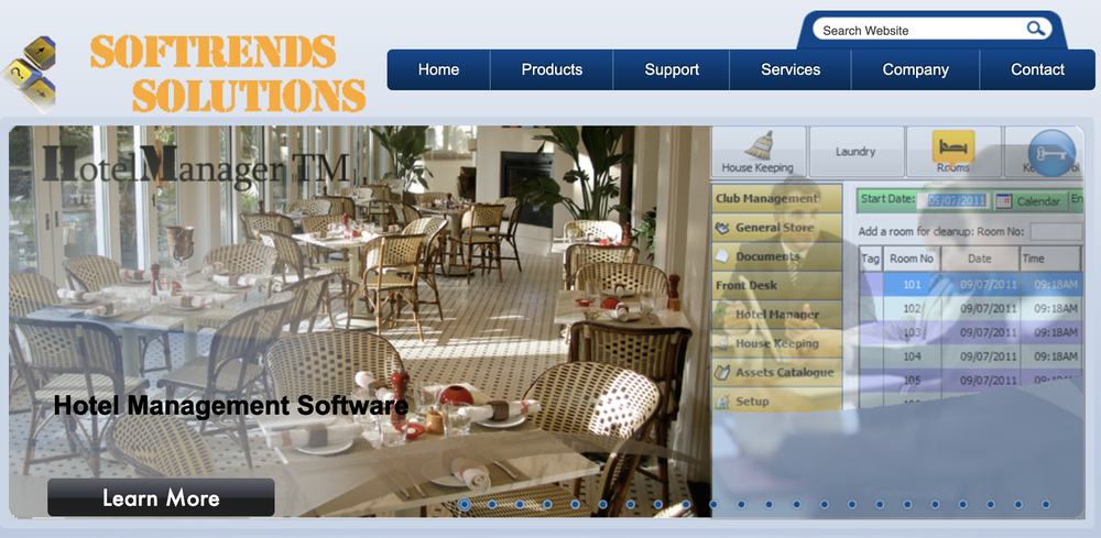 Hotel Management System Screenshot 1