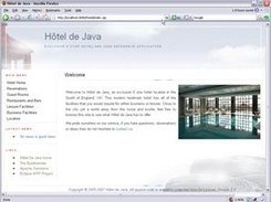 Hotel de Java home page