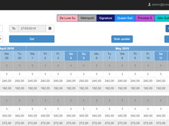 channel manager calendar