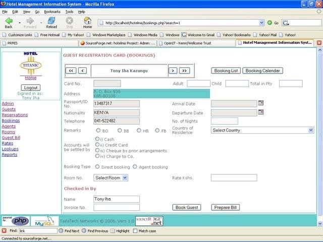 hotel management system project in java netbeans with source code