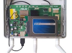 RT-N16 rooter with embedded SSD and cyber-wrt