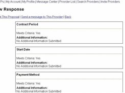 RFPMarketplace Evaluating Proposal Screenshot 