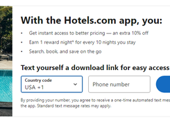 Hotels.com Screenshot 2