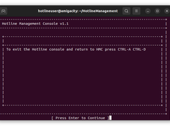 Console Message