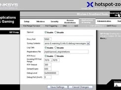 sip proxy (siproxd) web gui