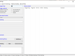 Hotstrings main window