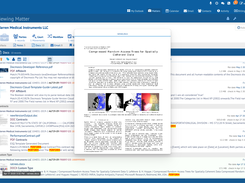 Document management on steroids. Full text indexing, OCR, boolean and advance search are all supported.