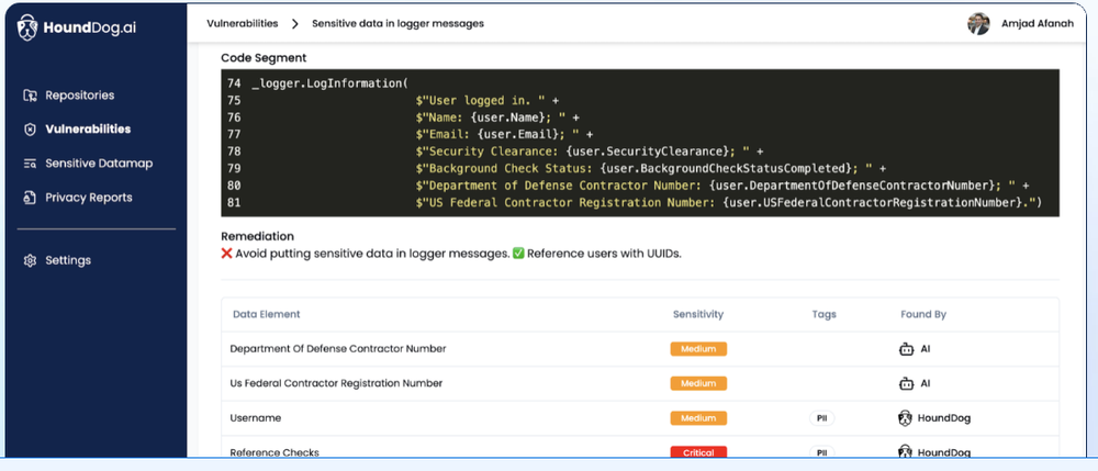 HoundDog.ai Screenshot 1
