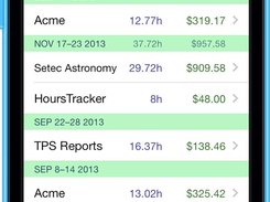 HoursTracker Screenshot 1