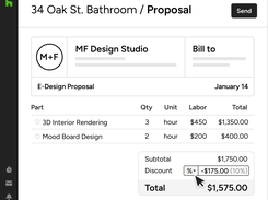 Houzz Pro Proposal