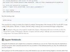 How to Train Your GPT Screenshot 1