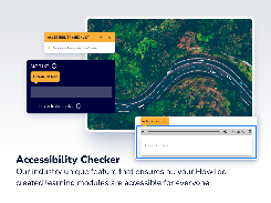 Ensure your training is accessible for people of every ability with our in-built checker