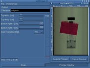 Trying the backend in xscanimage