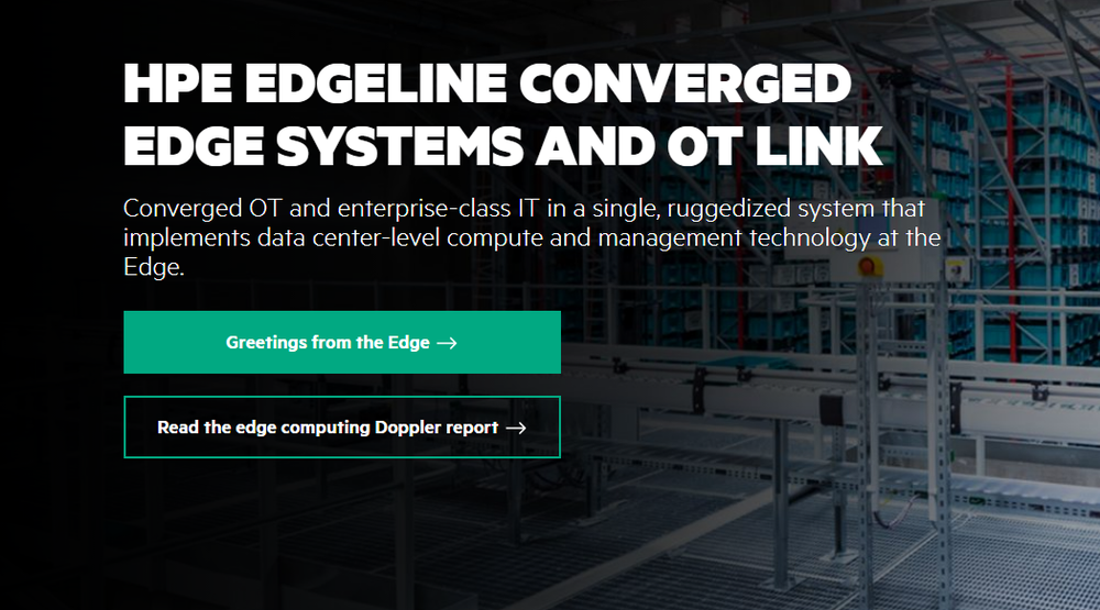 HPE Edgeline Screenshot 1