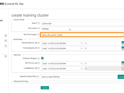 HPE Ezmeral ML OPS Screenshot 1