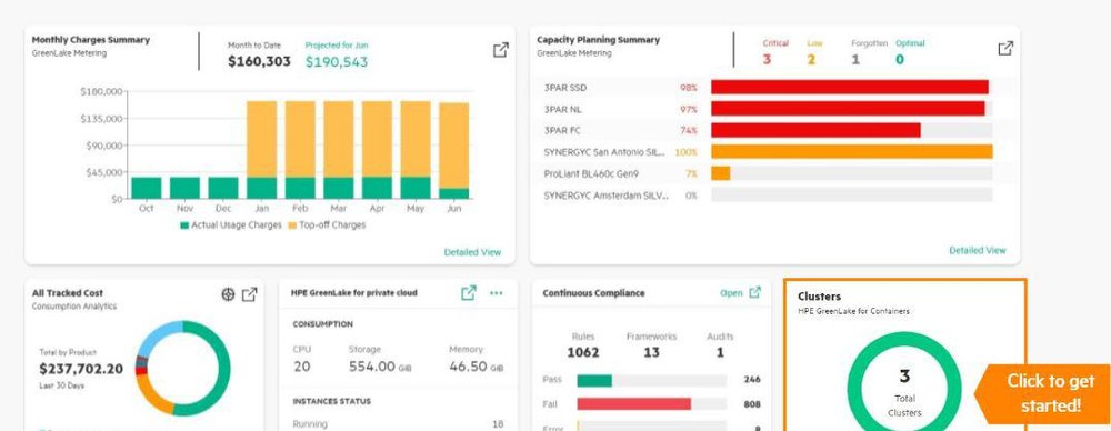 HPE Ezmeral Screenshot 1