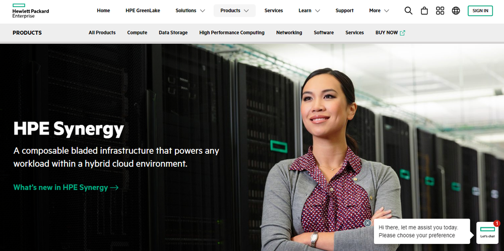 HPE Synergy Screenshot 1