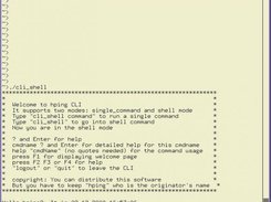 cli main page