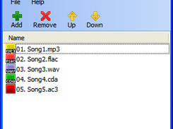 Example PlayList in XP