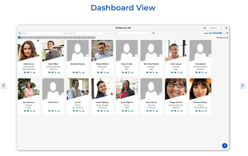 HR Directory 365 Screenshot 1