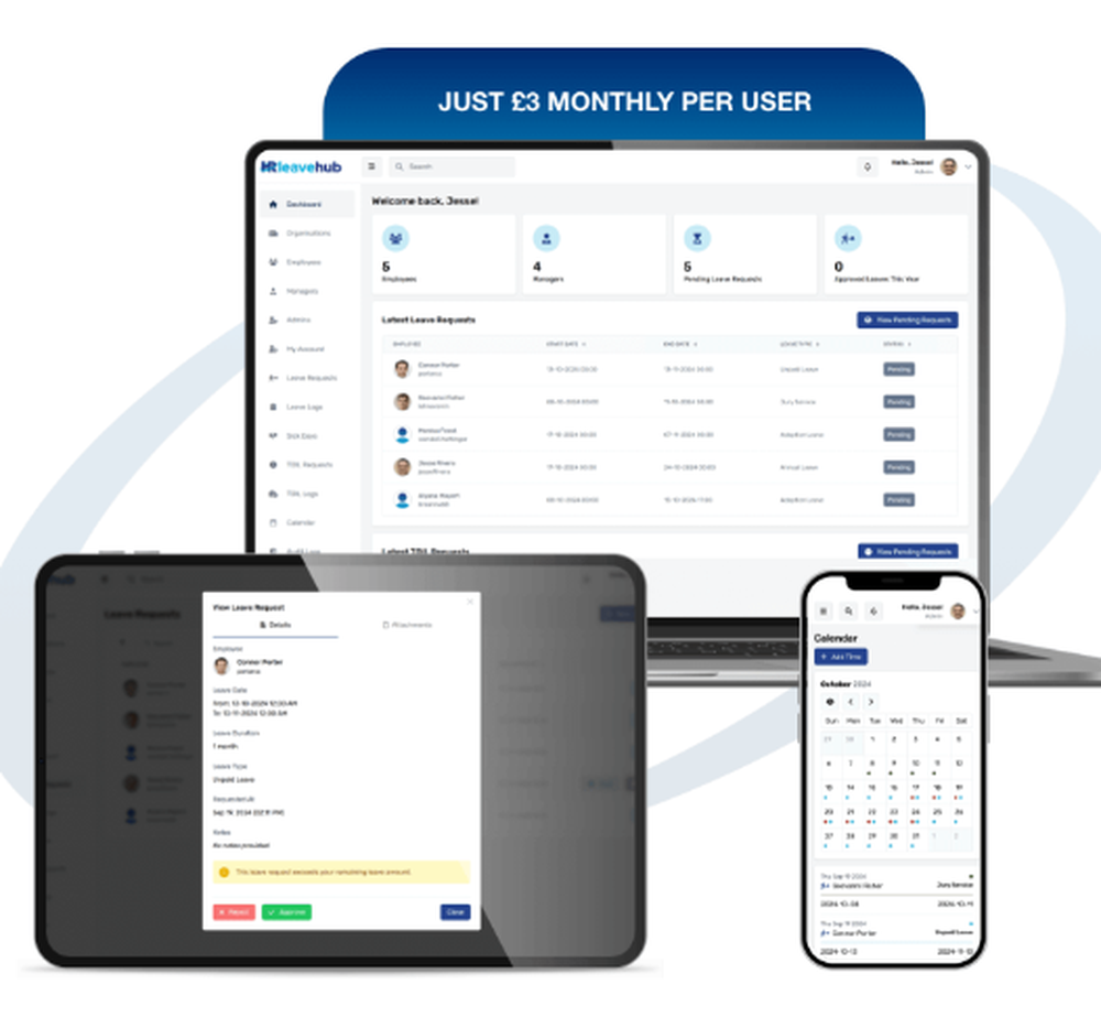 HR Leave Hub Screenshot 1