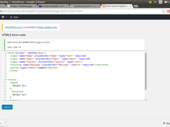 HTML Contact Form Screenshot 1