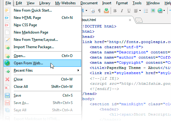 coffee cup html editor for mac coffee cup html editor for mac