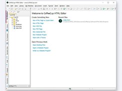 CoffeeCup HTML Editor Screenshot 1