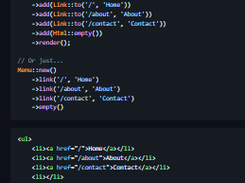 Html Menu Generator Screenshot 1