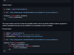html-metadata Screenshot 1