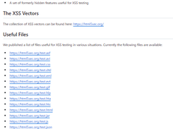 HTML5 Security Cheatsheet Screenshot 1