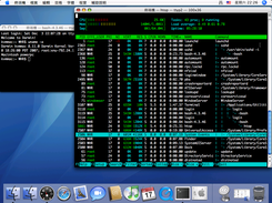 htop 2.3.1 on Mac OS X Tiger PowerPC