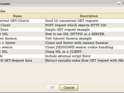 Examples selection