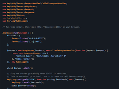 HTTP Server Screenshot 1