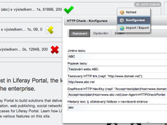 Three test portlets and configuration page.