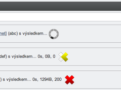 Three test portlets with refresh button and waiting circle icon.