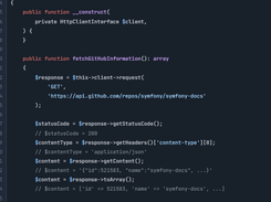 HttpClient component Screenshot 1