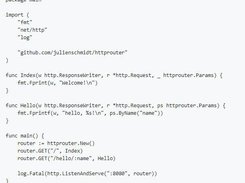 HttpRouter Screenshot 1