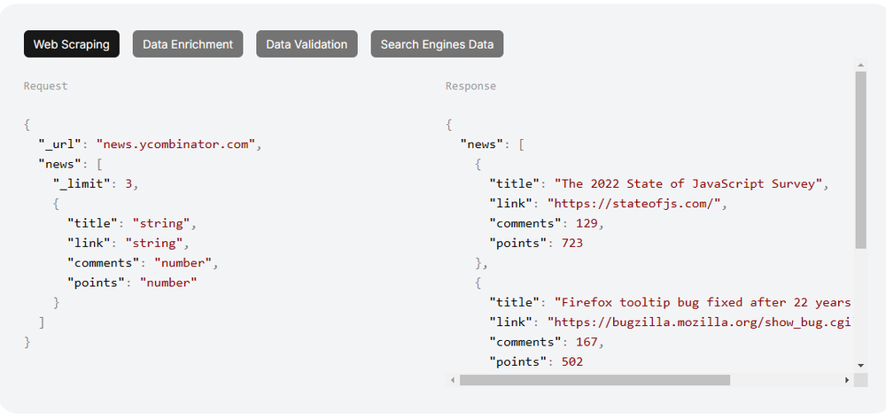 SingleAPI Screenshot 1