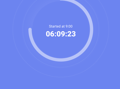 Time tracker (Mobile app)