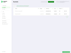 Impossible Cloud Storage Console for Bucket Interface