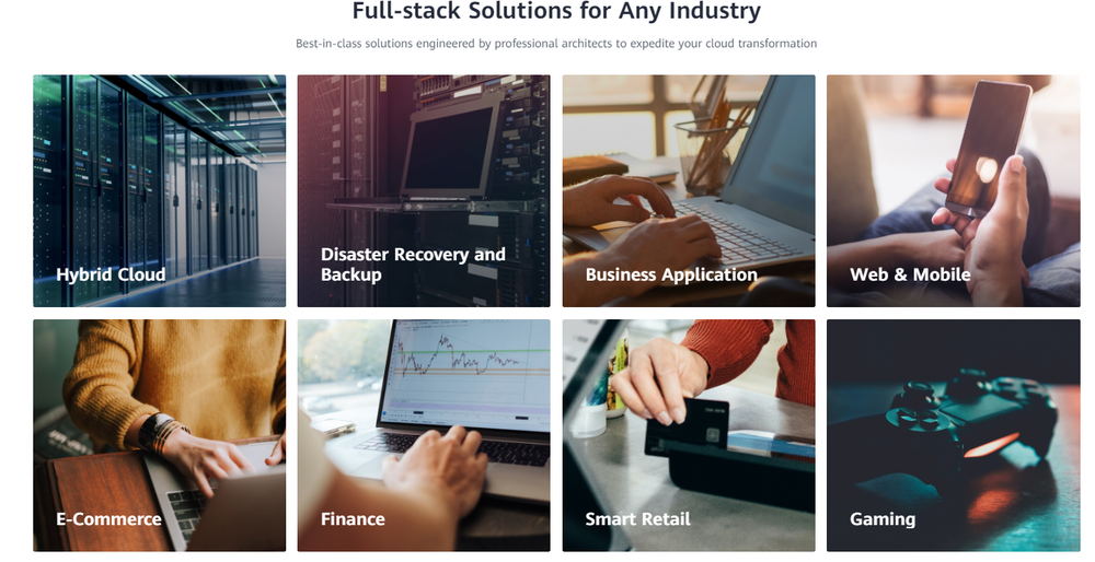 Huawei Cloud Screenshot 1