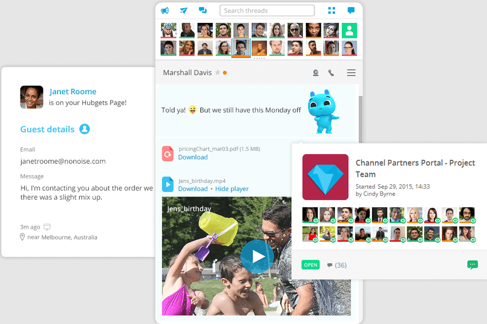 Hubgets Screenshot 1